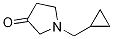 1-(Cyclopropylmethyl)-3-pyrrolidinone Structure,331281-32-4Structure