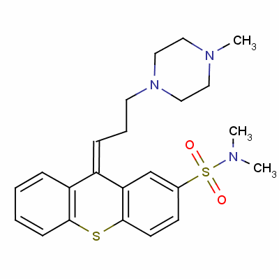 替沃噻噸結(jié)構(gòu)式_3313-26-6結(jié)構(gòu)式