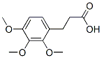 3-(2,3,4-Trimethoxyphenyl)propionic acid Structure,33130-04-0Structure