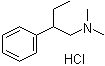 Beta-ethyl-n,n-dimethyl-benzeneethanamine hydrochloride Structure,33132-92-2Structure