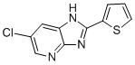 1H-imidazo[4,5-b]pyridine,6-chloro-2-(2-thienyl)- Structure,331416-69-4Structure