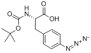 Boc-4-azido-phe-oh Structure,33173-55-6Structure