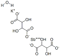 Potassium antimony(iii) tartrate hydrate Structure,331753-56-1Structure