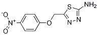 1,3,4-Thiadiazol-2-amine, 5-[(4-nitrophenoxy)methyl]- Structure,331818-28-1Structure