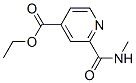 2-Methylcarbamoylisonicotinic acid ethyl ester Structure,332013-42-0Structure