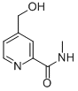 (2-Methylaminocarbonyl-4-pyridyl)methanol Structure,332013-43-1Structure