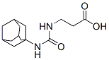 3-{[(1-Adamantylamino)carbonyl]amino}propanoic acid Structure,33205-70-8Structure