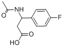 Beta-(acetylamino)-4-fluoro-benzenepropanoic acid Structure,332052-58-1Structure