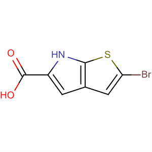 2-Bromo-6h-thieno[2,3-b]pyrrole-5-carboxylic acid Structure,332098-83-6Structure