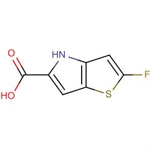 2-Fluoro-4h-thieno[3,2-b]pyrrole-5-carboxylic acid Structure,332099-24-8Structure