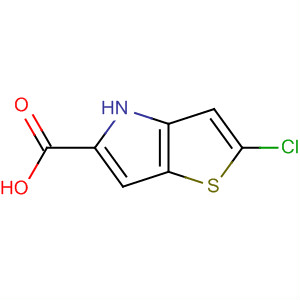 2-Chloro-4h-thieno[3,2-b]pyrrole-5-carboxylic acid Structure,332099-40-8Structure