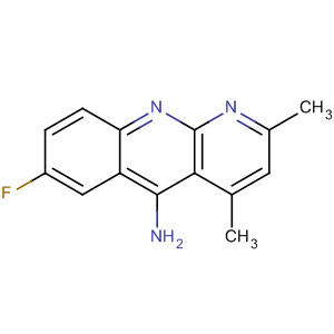 Benzo[b][1,8]naphthyridin-5-amine,7-fluoro-2,4-dimethyl-(9ci) Structure,332160-57-3Structure