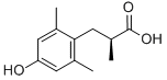 (S)-3-(4-羥基-2,6-二甲基-苯基)-2-甲基-丙酸結(jié)構(gòu)式_332186-76-2結(jié)構(gòu)式