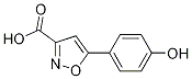 5-(4-Hydroxyphenyl)isoxazole-3-carboxylic acid Structure,33282-15-4Structure