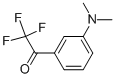 1-(3-(Dimethylamino)phenyl)-2,2,2-trifluoroethanone Structure,33284-23-0Structure