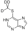 6-Methyl-d3-mercaptopurine Structure,33312-93-5Structure