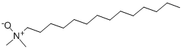 N-Tetradecyl-N,N-dimethylamine-N-Oxide Structure,3332-27-2Structure