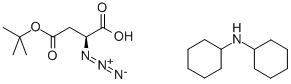 (S)-(?)-4-tert-butyl hydrogen 2-azidosuccinate (dicyclohexylammonium) salt Structure,333366-23-7Structure