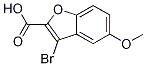 3-Bromo-5-methoxybenzofuran-2-carboxylicacid Structure,333385-05-0Structure