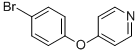 Pyridine, 4-(4-bromophenoxy)- Structure,33349-54-1Structure