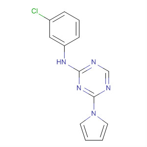 N-(3-chlorophenyl)-4-(1h-pyrrol-1-yl)-1,3,5-triazin-2-amine Structure,333727-98-3Structure