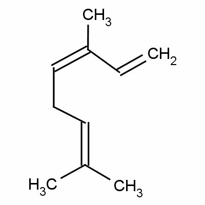 Ocimene  mixture of isomers Structure,3338-55-4Structure