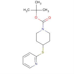 4-(Pyridin-2-ylsulfanyl)-piperidine-1-carboxylic acid tert-butyl ester Structure,333985-88-9Structure