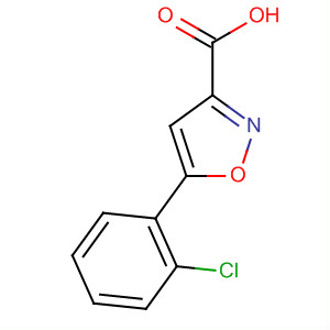 5-(2-Chloro-phenyl)-isoxazole-3-carboxylic acid Structure,334017-34-4Structure