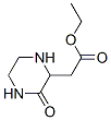 2-(3-氧-2-哌嗪基)乙酸乙酯結(jié)構(gòu)式_33422-35-4結(jié)構(gòu)式