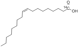 Oleic acid-carboxy-14C Structure,3343-81-5Structure