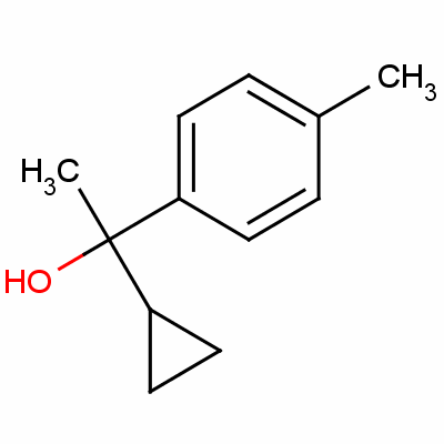 Alpha-cyclopropyl-alpha-4-dimethylbenzyl alcohol Structure,33446-27-4Structure