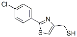 2-(4-Chlorophenyl)-4-thiazolemethanethiol Structure,33451-01-3Structure