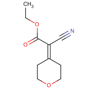 Ethyl 2-cyano-2-(dihydro-2h-pyran-4(3h)-ylidene)acetate Structure,33451-54-6Structure