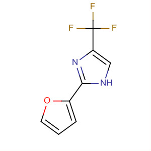 2-(2-Furanyl)-5-(trifluoromethyl)-1h-imidazole Structure,33468-88-1Structure