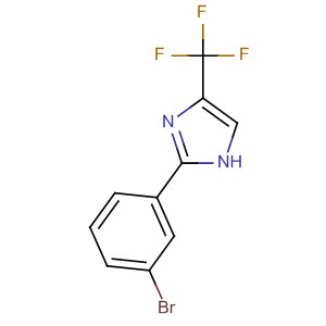 2-(3-Bromophenyl)-5-(trifluoromethyl)-1h-imidazole Structure,33469-06-6Structure