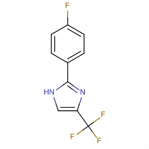 2-(4-Fluorophenyl)-5-(trifluoromethyl)-1h-imidazole Structure,33469-12-4Structure