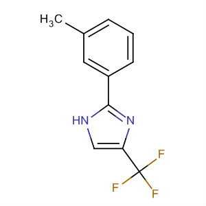 2-(3-Methylphenyl)-5-(trifluoromethyl)-1h-imidazole Structure,33469-19-1Structure