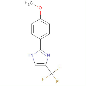 2-(4-Methoxyphenyl)-5-(trifluoromethyl)-1h-imidazole Structure,33469-37-3Structure