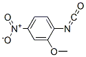 2-Methoxy-4-nitrophenyl isocyanate Structure,33484-67-2Structure