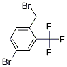 4-Bromo-1-(bromomethyl)-2-(trifluoromethyl)benzene Structure,335013-18-8Structure