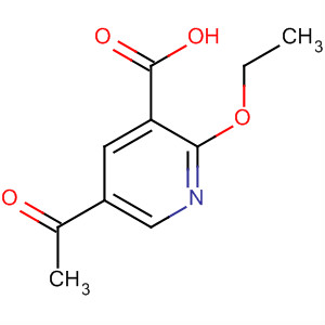 5-Acetyl-2-ethoxynicotinic acid Structure,335078-23-4Structure