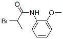 2-Bromo-n-(2-methoxyphenyl)propanamide Structure,3351-93-7Structure