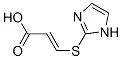 2-Propenoic acid,3-(1h-imidazol-2-ylthio)- Structure,335155-51-6Structure