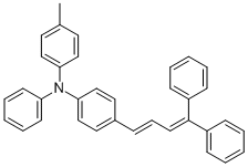 [4-(4,4-Diphenyl-1,3-butadienyl)-phenyl]-phenyl-p-tolyl-amine Structure,335157-89-6Structure