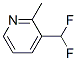 Pyridine,3-(difluoromethyl)-2-methyl-(9ci) Structure,335428-90-5Structure