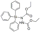 1-(Triphenylsilyl)-1,2-hydrazinedicarboxylic acid diethyl ester Structure,33546-23-5Structure