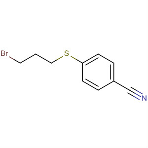 4-[(3-Bromopropyl)sulfanyl]benzonitrile Structure,335621-16-4Structure