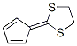 2-(2,4-Cyclopentadien-1-ylidene)-1,3-dithiolane Structure,3357-53-7Structure