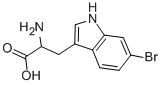 2-Amino-3-(6-bromo-1h-indol-3-yl)propanoicacid Structure,33599-61-0Structure