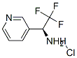 (S)-2,2,2-三氟-1-吡啶-3-乙胺鹽酸鹽結(jié)構(gòu)式_336105-46-5結(jié)構(gòu)式